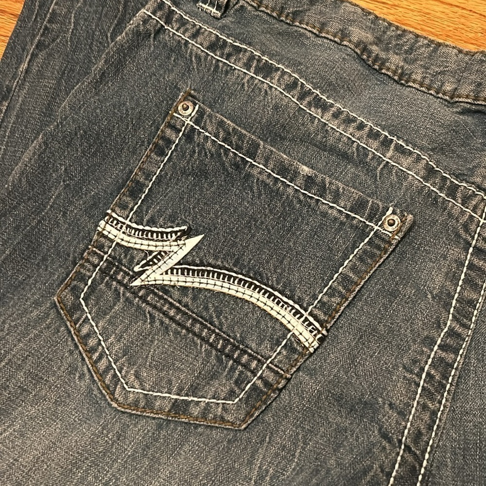 Black Brand Skinny Dark Blue Denim Jeans 34 x 32 - Picture 8 of 11
